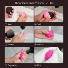 Blendercleanser® Solid Charcoal Scented Sponge & Brush Cleanser
