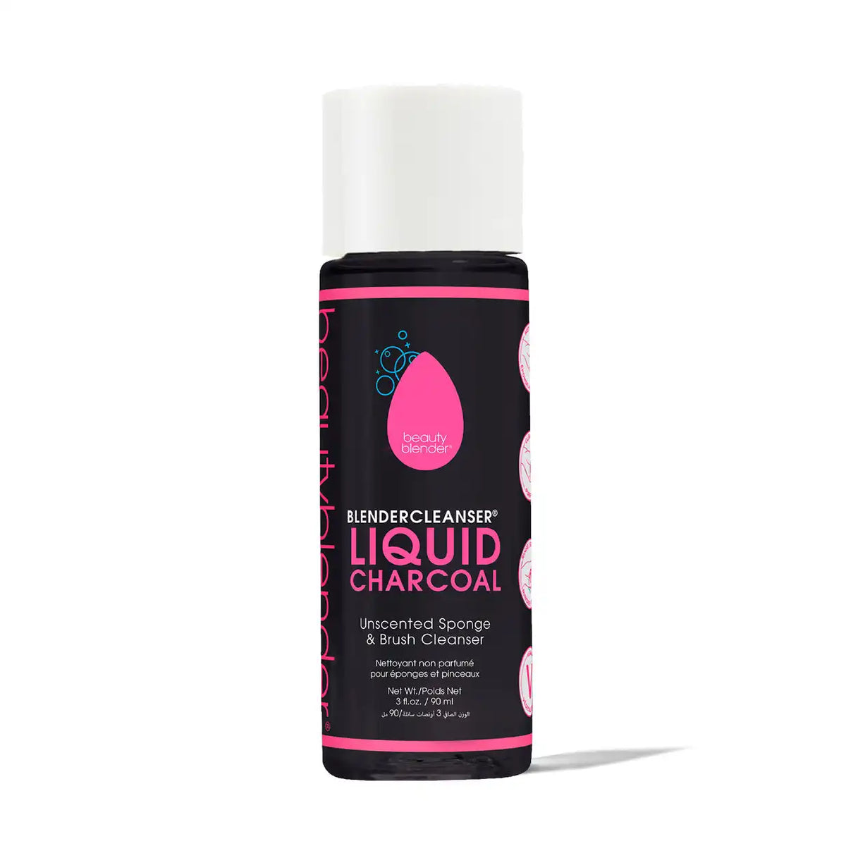 Blendercleanser® Liquid Charcoal Unscented Sponge & Brush Cleanser